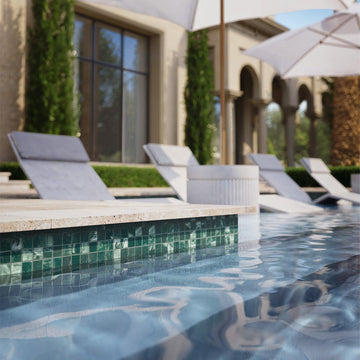 OP 25.13, 1" x 1" Glass Tile | Glass Mosaic Tile by Bisazza