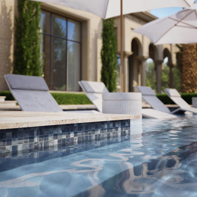 OP 25.34, 1" x 1" Glass Tile | Glass Mosaic Tile by Bisazza