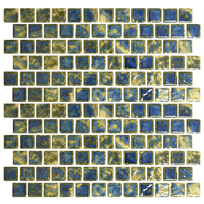 Opal, 1" x 1" | PLANET-113 | Fujiwa Porcelain Pool Tile