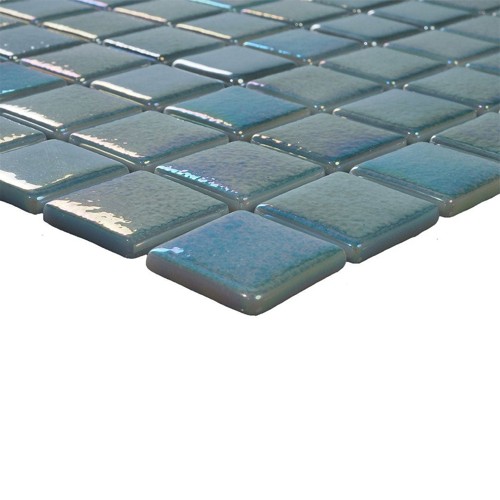 Pacific Mist, 1" x 1" Glass Tile | Pool, Spa, & Kitchen Tile