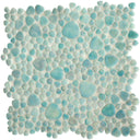 Pacific Mist, Mixed Pebble - Glass Tile