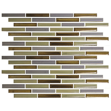 Persian Blue, 1/2" x 3-1/4" | LOMBO-884 | Fujiwa Porcelain Pool Tile