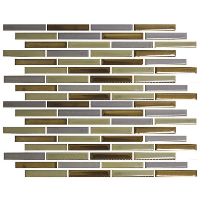 Persian Blue, 1/2" x 3-1/4" | LOMBO-884 | Fujiwa Porcelain Pool Tile