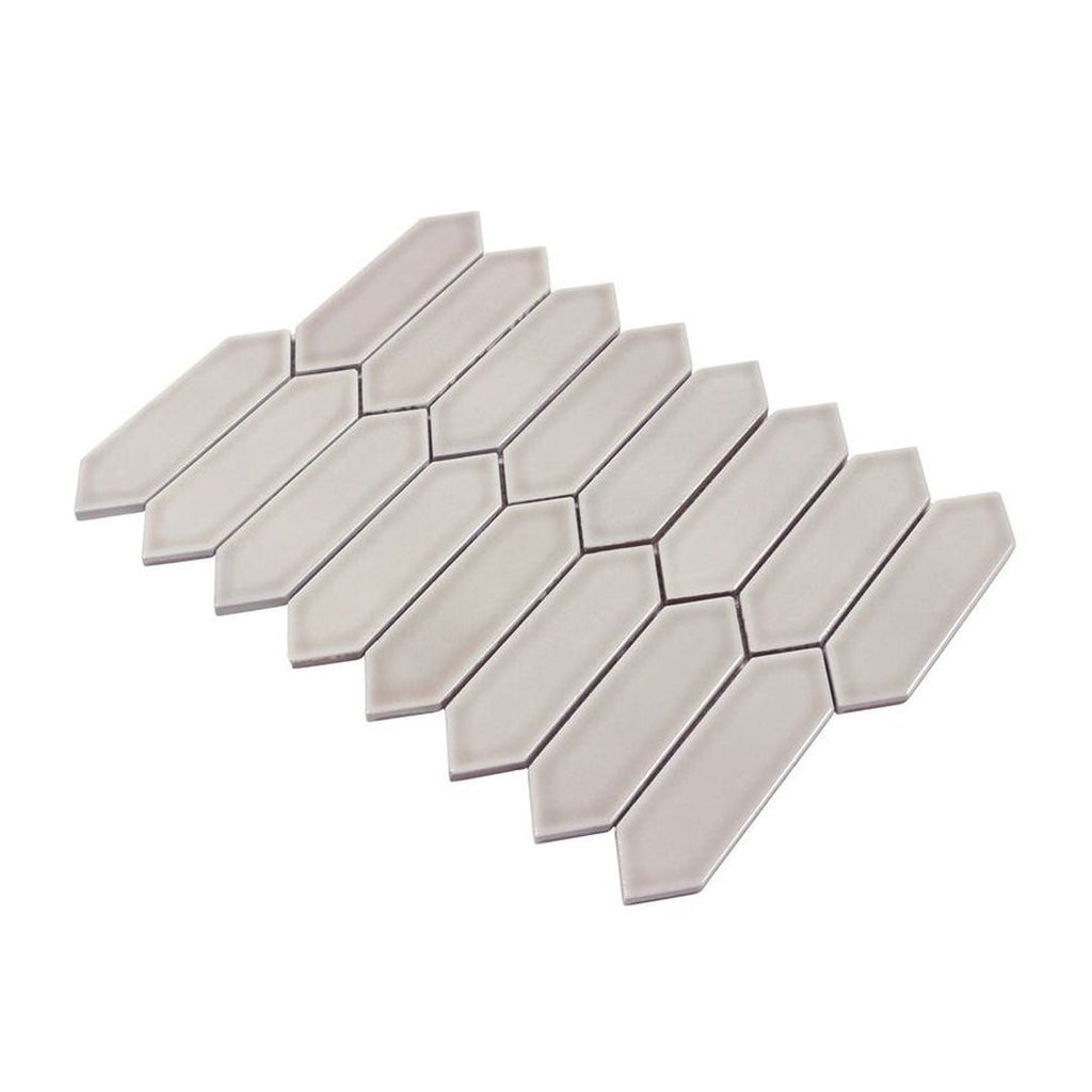 Picketfence Pewter, Ceramic Tile | Picket Tile for Kitchens & Showers