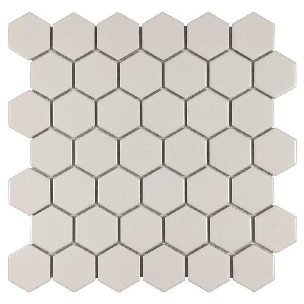 Porcelart Pearl Matte, Hexagon Porcelain Tile | Anthology