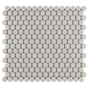 Porcelart Pearl Matte, Penny Round Mosaic - Porcelain Tile