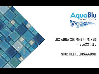 Shimmer, Mixed - Glass Tile