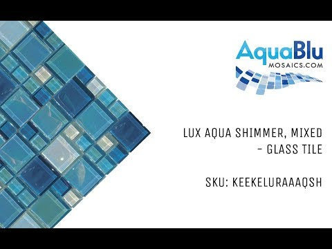 Shimmer, Mixed - Glass Tile