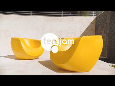 Moon Chair with White Cupholders (Set of Two) - Luxury Pool Chair