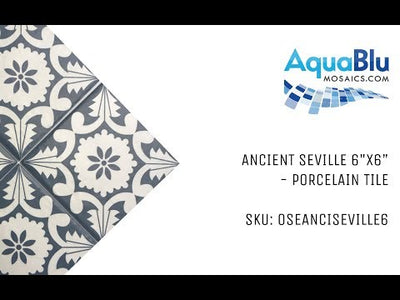 Seville, 6" x 6" - Porcelain Tile