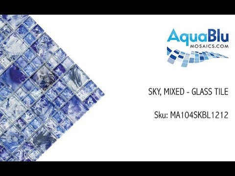 Sky, Mixed - Glass Tile