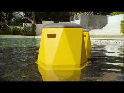 Twisted Hex 18in Stool/Side Table (2 Pack) - Pool & Patio Table