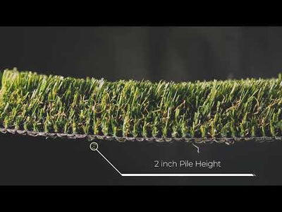 Hydro 100 Medium Turf, 15 Ft Wide - Premium Artificial Grass