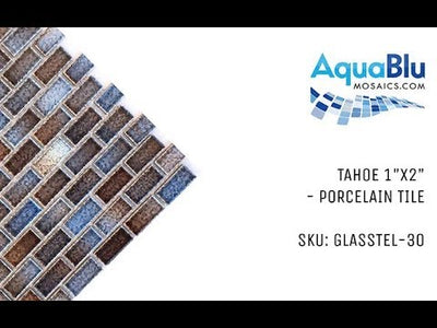 Tahoe, 7/8" x 1-7/8" - Porcelain Pool Tile