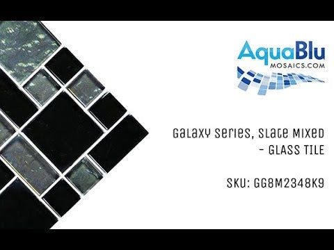 Slate, Mixed - Glass Tile