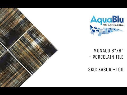 Monaco, 6" x 6" - Porcelain Pool Tile