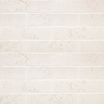 Pukka Cotton White, 2.5" x 10" Ceramic Tile | Kitchen Backsplash Tile