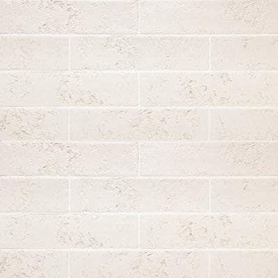 Pukka Cotton White, 2.5" x 10" Ceramic Tile | Kitchen Backsplash Tile