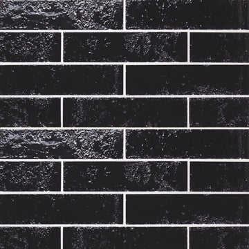 Pukka Midnight, 2.5" x 10" Ceramic Tile | Kitchen Backsplash Tile