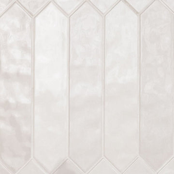 Renzo Dove Pickett 2.5" x 13" | Ceramic Tile for Kitchens & Bathrooms