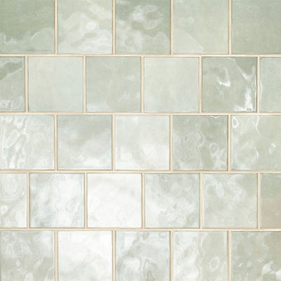 Renzo Jade, 5" x 5" | Ceramic Tile for Kitchens and Bathrooms