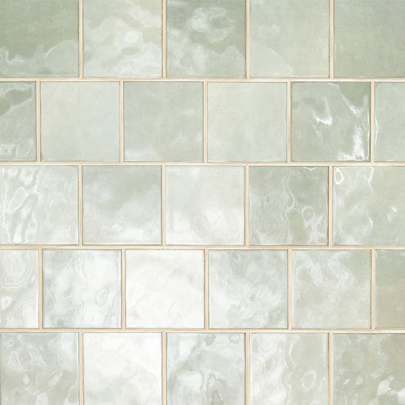 Renzo Jade, 5" x 5" | Ceramic Tile for Kitchens and Bathrooms