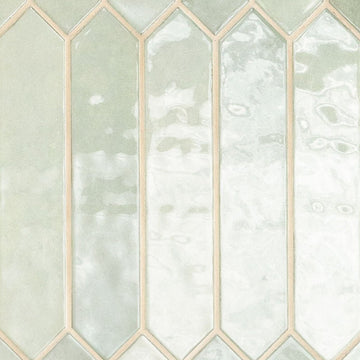 Renzo Jade Pickett 2.5" x 13" | Ceramic Tile for Kitchens & Bathrooms