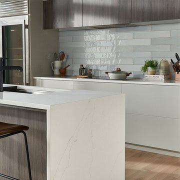 Renzo Sky, 3" x 12" | Ceramic Tile for Kitchens and Bathrooms