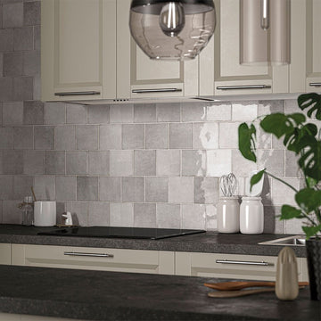 Renzo Sterling, 5" x 5" | Ceramic Tile for Kitchens and Bathrooms