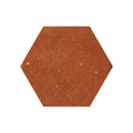 Rosso Siena Hexagon, 6" x 7" - Porcelain Tile