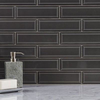 Sable, 3" x 9" Ceramic Tile | Shower Wall & Kitchen Backsplash Tile