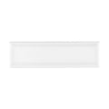 Salt Glossy, 3" x 9" - Ceramic Tile