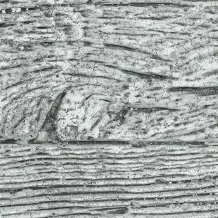 Sedona Round Planter & Water Bowl, GFRC Concrete | Wood Grain