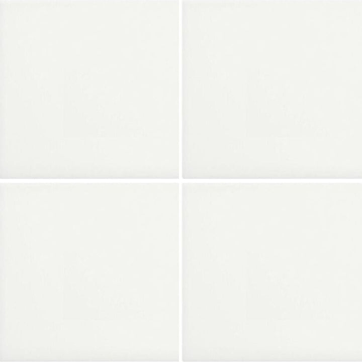 Soho Canvas White, 6" x 6" Ceramic Tile | Kitchen Backsplash Tile