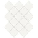 Soho Canvas White, Arabesque - Ceramic Tile