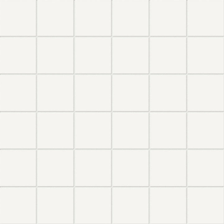 Soho Canvas White Matte, 2" x 2" | Ceramic Floor & Wall Tile
