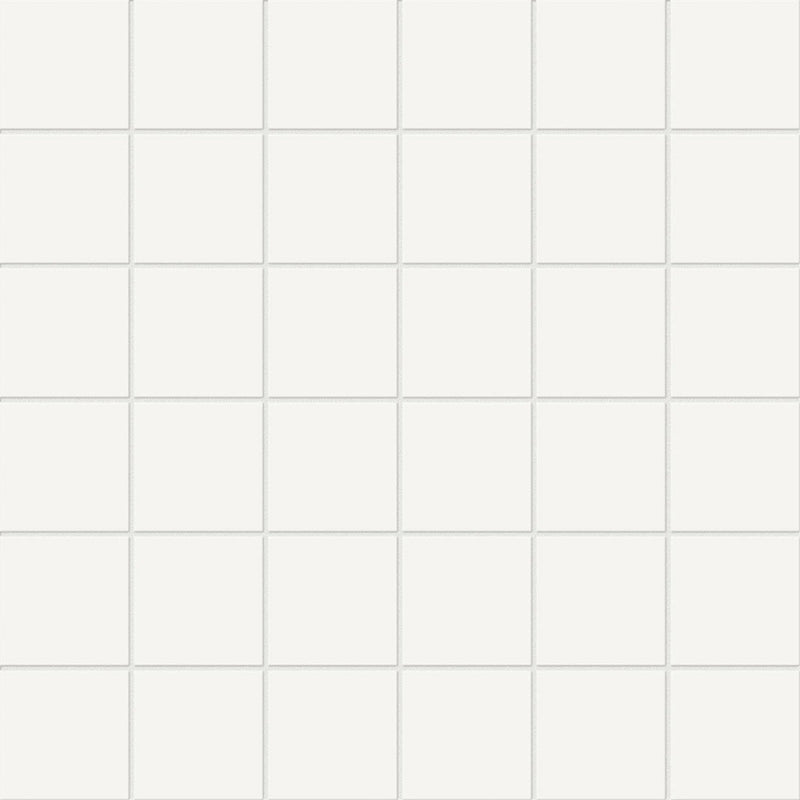 Soho Canvas White Matte, 2" x 2" | Ceramic Floor & Wall Tile