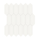 Soho Canvas White Matte, 2" x 5" Picket - Ceramic Tile