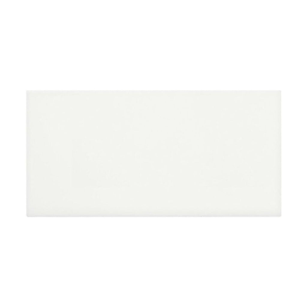 Soho Canvas White Matte, 3" x 6" Ceramic Tile | Backsplash Tile