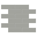 Soho Cement Chic Glossy Brick, 2" x 6" - Ceramic Tile