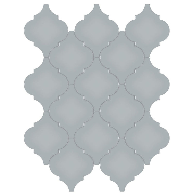 Soho Cloud Blue, Arabesque | Ceramic Tile for Kitchens & Bathrooms