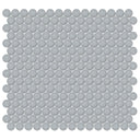 Soho Cloud Blue Matte, Penny Round - Ceramic Tile