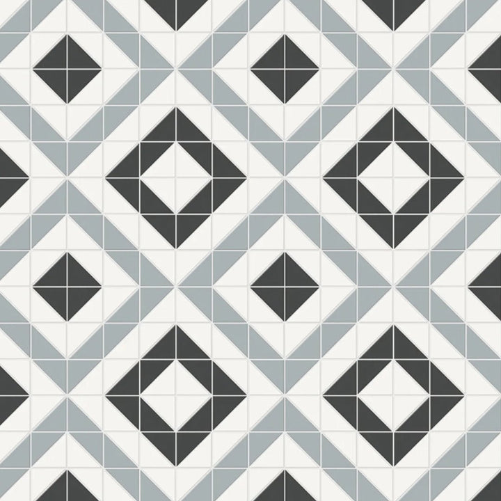 Soho Cubic Dawn Blend Ceramic Tile | Kitchen Backsplash & Floor Tile