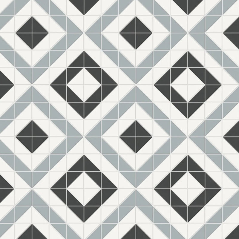 Soho Cubic Dawn Blend Ceramic Tile | Kitchen Backsplash & Floor Tile