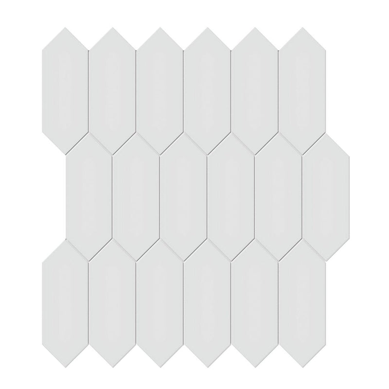 Soho Gallery Grey Matte, 2" x 5" Picket | Ceramic Backsplash & Floor Tile