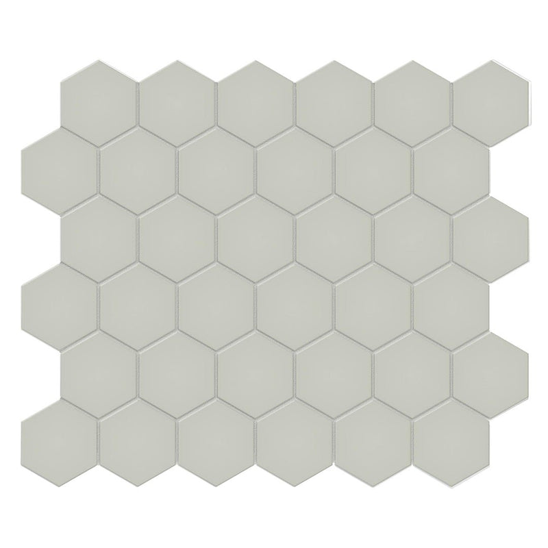 Soho Soft Sage, 2" Hexagon | Ceramic Tile for Kitchen Floors & Walls