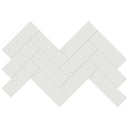 Soho Vintage Grey Glossy, 2" x 6" Herringbone - Ceramic Tile