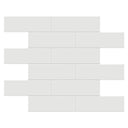 Soho Vintage Grey Glossy Brick, 2" x 6" - Ceramic Tile