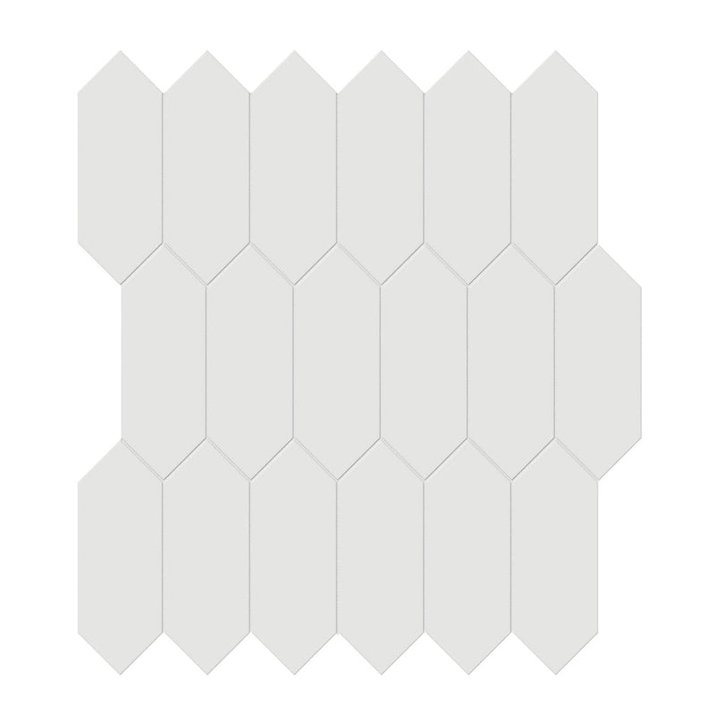 Soho Vintage Grey Matte, 2" x 5" Picket Ceramic Tile | Floor Tile