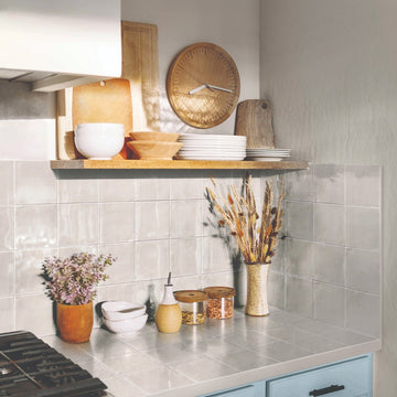 Sol Bianco, 6" x 6" Tile | EMCSOLGBIANCO6 | Porcelain Pool Tile 